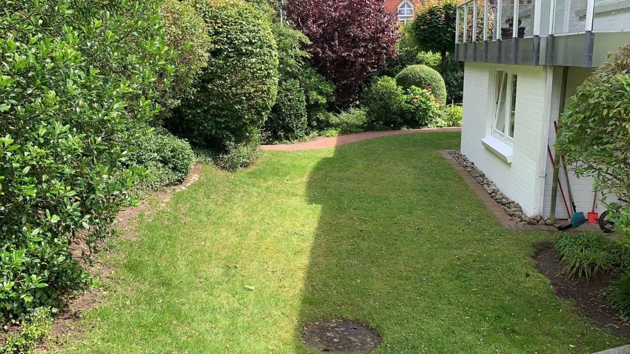 Ferienwohnung In Weisser Villa Am Kliff フレンスブルク エクステリア 写真